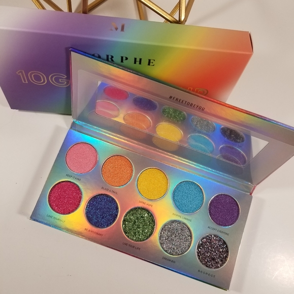 🆕️Morphe 10G, Glsen Up Eyeshadow Palette - Picture 3 of 6